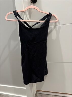 lululemon athletica Black Strappy Athletic Tank